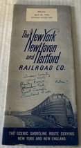 The New York new Haven and Hartford Railroad Co. Vintage Train Schedule ... - $24.52
