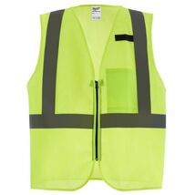 Milwaukee Tool Reflective Type R Class 2 Safety Vest Yellow S/M - $14.95