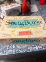 Song Burst  The Lyric Game 50&#39;s &amp; 60&#39;s Edition 1990 Vintage Game - £27.06 GBP