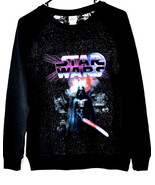 Star Wars&quot; Darth Vader Women Reversible Sweatshirt, Black - £25.91 GBP