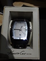 Men’s Kenneth Cole New York Reaction Watch - Gunmetal - New Battery - Gift Boxed - £74.00 GBP