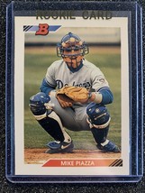 1992 Bowman #461 Mike Piazza RC Rookie Dodgers - £29.00 GBP