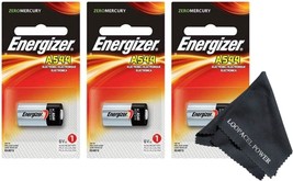 Energizer A544 6-Volt Photo Battery 3 Pack With Cloth - With Loopacell B... - £14.38 GBP