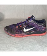 Nike Free TR Fit 4 Lace Up Running Shoes 629832-402 Purple Black Womens ... - $444.19 MXN