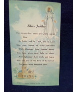 Antique Prayer Card Silver Jubilee , The Brechting  Line  - £3.15 GBP