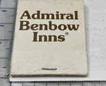 Matchbook Cover  Admiral Be bow Inns  Tennessee  gmg  Unstruck - £9.94 GBP