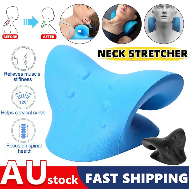 Sporting Ak Shoulder Stretcher Relaxer Cervical Chiropractic Traction Device Pil - £23.92 GBP