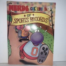 Vintage 1987 Nerds Sports Records Coloring Book Never Used NOS Marvel Books - $24.74