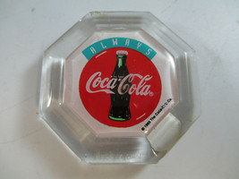 Coca-Cola Acrylic Magnet Hexagon 1995 Always Coca-Cola Disc Logo - £3.05 GBP