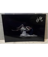 Alissa White-Gluz Signed Autograph 8x12 Metallic Singer Arch Enemy Floating - £68.41 GBP