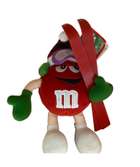 Red Christmas M&amp;M’s with skis NWT Collectible! - $10.00
