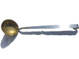 Cast Iron &amp; Brass 13” Ladle Antique Primitive Kitchen Collectible Pat. D... - $22.44