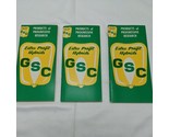 (3) Vintage GSC Extra Profit Hybrid Corn Data Memo Notebooks Illinois  - $8.90