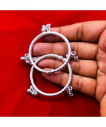 Child Bangle, Baby Bell Bangle, Baby Adjustable Newborn Bangle Pair - $78.11