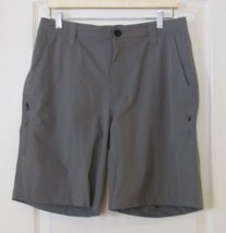Orvis 4 Way Stretch Comfort Waistband Tck Shorts Gray Men&#39;s Sz 34 NWT - $18.83