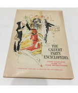 Vintage MCM the Calvert party encyclopedia drink recipes party menu PB book - €17,15 EUR