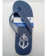 Life Is Good Men&#39;s Size 8 Flip Flops, Anchor - $13.55