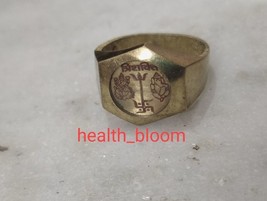 Maha Lakshmi A++ Extreme Powerful Parad Tortise White Magic Ring for Suc... - $70.38