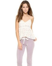 ZINKE Annabelle CAMI TOP Laser Cut FLORAL Off White LOUNGEWEAR Lingerie ... - £57.46 GBP