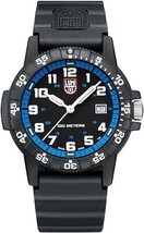 Men&#39;s Luminox Leatherback Sea Turtle Giant Black 44mm Watch 0324 - £238.90 GBP