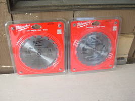 Milwaukee New two 6-7/8" fiber cement cutting blades 48-40-4026 20mm arbor. - $51.70