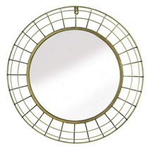 Golden Wire Dome Framed Wall Mirror - $58.51