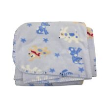 Circo Blue Fleece Microfleece Baby Boy Blanket Puppy Dog Print Stitched ... - €10,21 EUR
