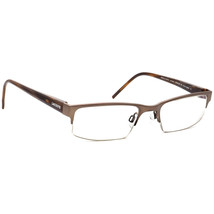 Lacoste Eyeglasses LA 12001 BR Brown Half Rim Frame 51[]19 140 - £118.15 GBP