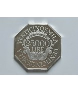 San Remo 25,000 Lire Silver Casino Token - $54.95