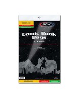 2 packs of 100 (200) BCW 8&quot; x 10 ½&quot; Resealable Thick Golden Age Comic Bags - $30.87 CAD