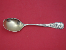 Athenian Eng by Reed and Barton Sterling Silver Sugar Spoon GW some enamel 6&quot; - £102.08 GBP