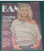 CHRISTINE MCVIE FLEETWOOD MAC BAM MAGAZINE VINTAGE 1984 ** - $68.33 CAD