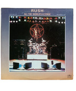 Rush All The World&#39;s A Stage 2LP Vinyl Mercury SRM-2-7508 Tri Gatefold 1976 - $53.10 CAD