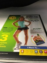 Gold&#39;s Gym:Muffin Top Meltdown!-New Workout DVD-3 Complete Workouts-SHIPS N 24HR - £7.86 GBP