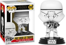 Star Wars IX: The Rise of Skywalker Jet Trooper Vinyl POP Figure Toy #317 FUNKO - £6.87 GBP