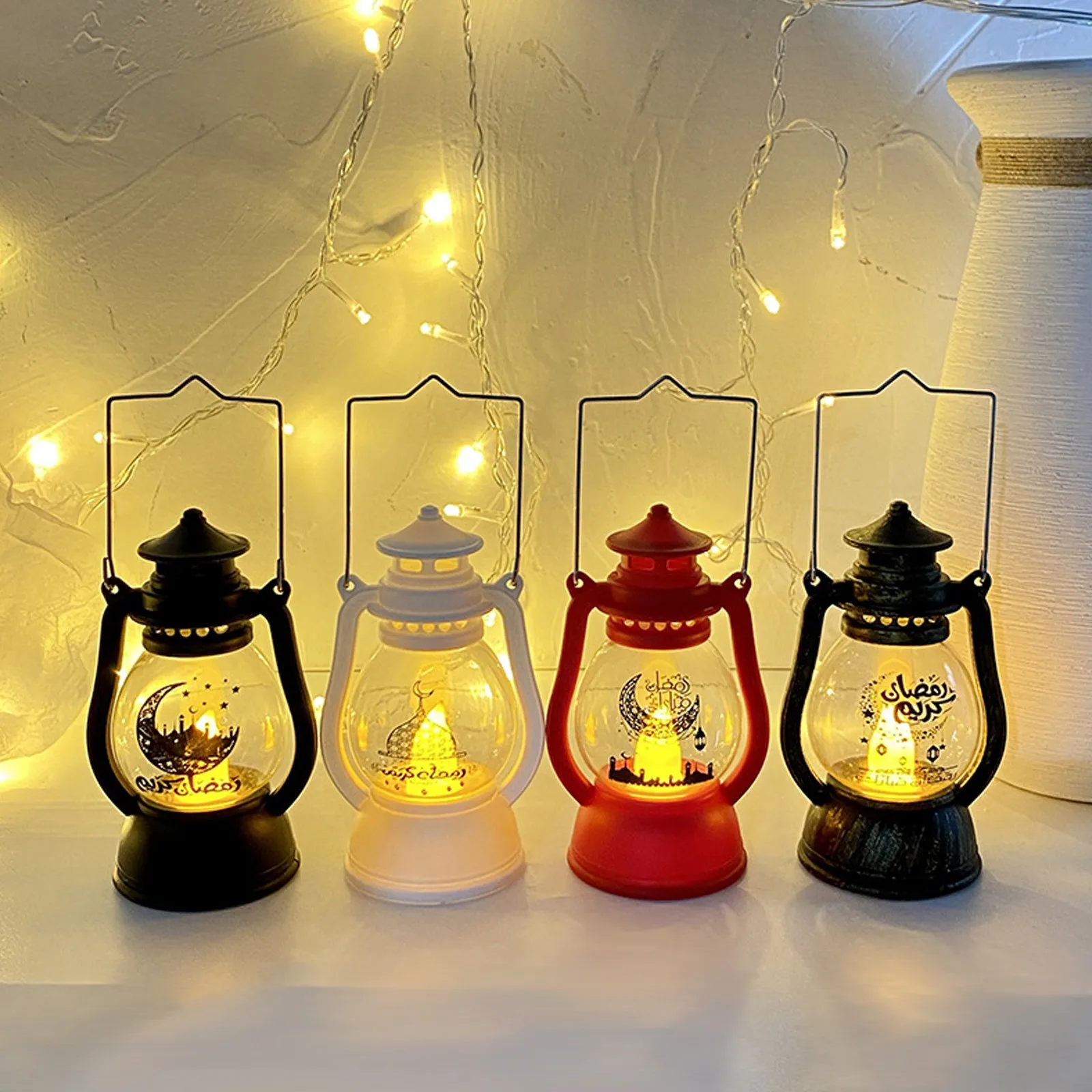 Eid  Little Lantern Ramadan Decoration Multi-pattern Muslim Eid Mubarak Festival - £8.38 GBP+