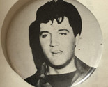 Elvis Presley Black And White Pinback Button Young Elvis J4 - £5.53 GBP