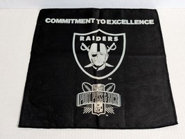 Vintage Los Angeles Oakland Raiders 14.5&quot; Bandana Punt Pass &amp; Kick READ ... - £14.45 GBP