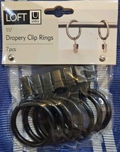 7 Piece Loft Umbra 1.5&quot; Drapery Clip Rings - $3.84