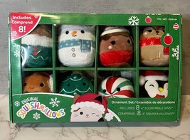 Squishmallows Christmas 4” Ornaments 8 Pack Collection 2023 Brand New Sealed - £27.05 GBP