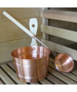 Finlandia Copper Sauna Bucket and Dipper Set (1 Gallon) - FREE SHIPPING! - $144.99