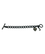 Juicy Couture Black Enamelled Charm Bracelet - $374.14 MXN