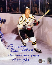 Bobby Hull Signé 8x10 Blackhawks Photo 12x NHL Tout Star Hof 1983 Beckett - £108.20 GBP