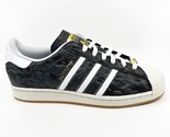 Adidas Originals Superstar Black White Gum Mens Sneakers IF7903 - $74.95