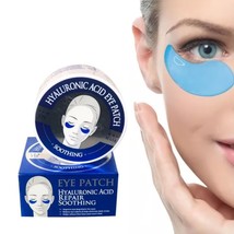 60pcs Hyaluronic Acid Collagen Eye Mask Patches Wrinkle Anti-Aging ,Tighten skin - £15.54 GBP