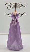 *L) Home Elements Vanity Purple Dress Jewelry Organizer Display Tree 14.... - $14.84
