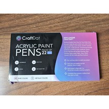 Craft &amp; Dat Acrylic Paint Pen Set Of 22 - £11.79 GBP