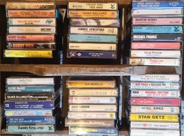 Blues and Jazz Cassette Tapes Billie Holiday, Duke Ellington, Jive and More! - £2.35 GBP