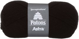 Spinrite Patons Astra Yarn Solids Black 1 Pack of 12 Skein - $142.69 CAD
