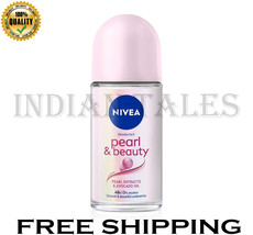 NIVEA Pearl and Beauty 50ml Deo Roll On | With Pearl Extracts &amp; Avocado ... - $21.99